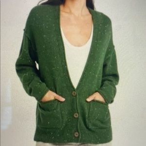 Universal Thread Green Slouchy Cardigan. Large